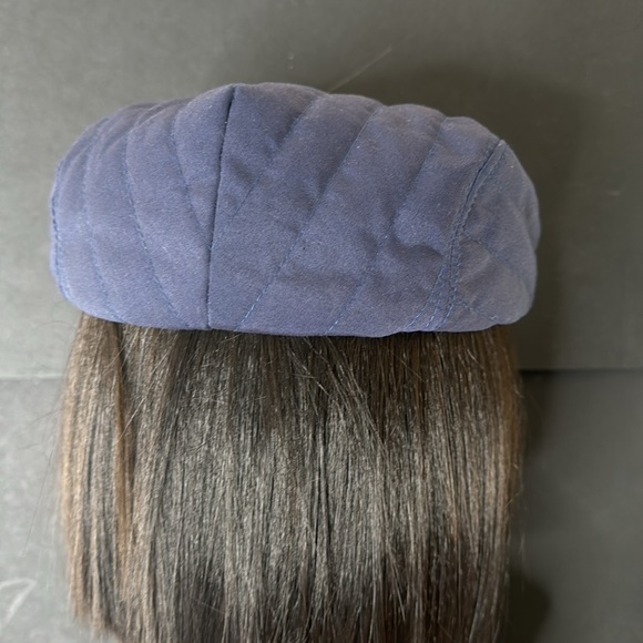 Vintage McGregor Blue Quilted Newsboy Cap - Picture 8 of 16
